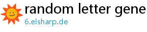 random letter generator